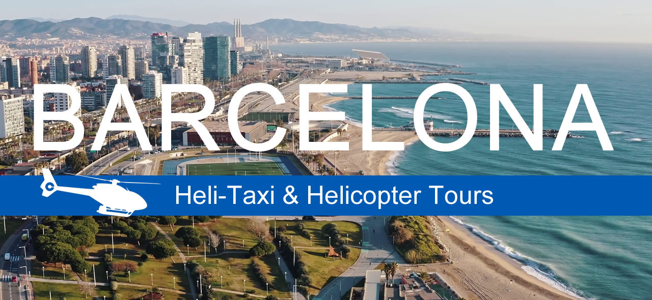 Barcelona helicopter tours and helitaxi booking