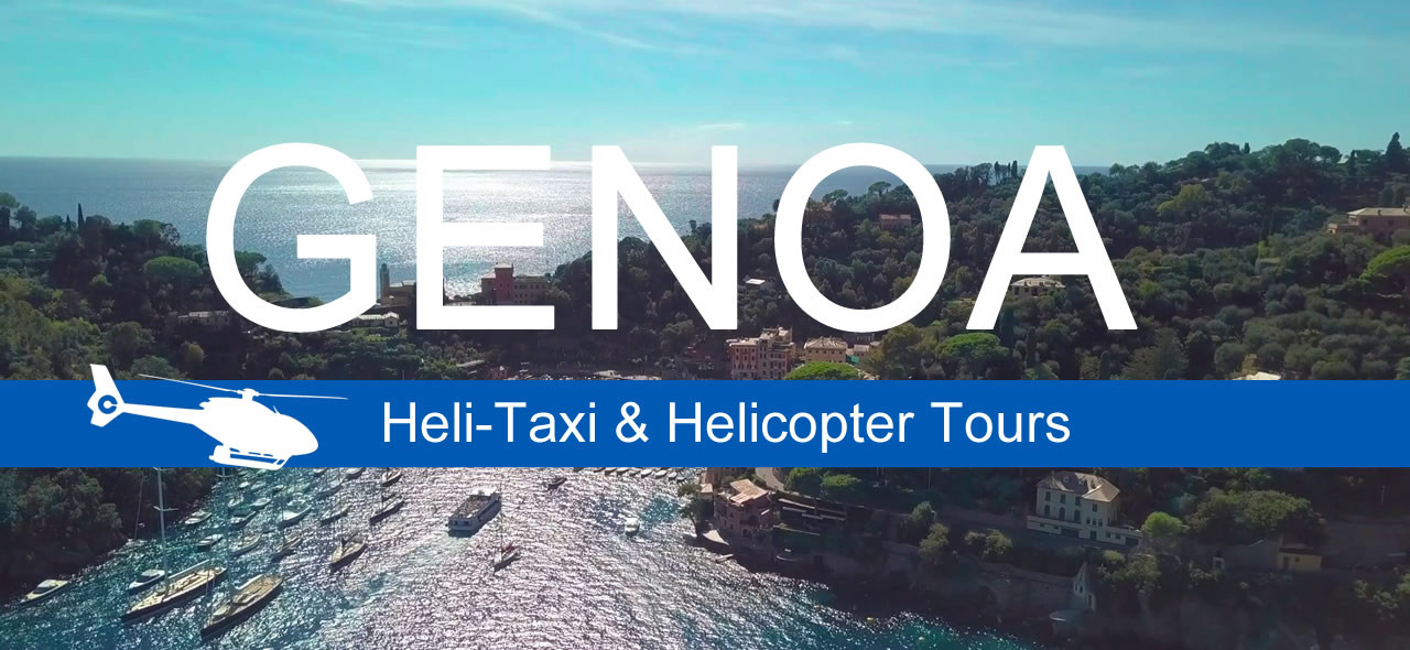 Genoa - helicopter tours and heli-taxi booking