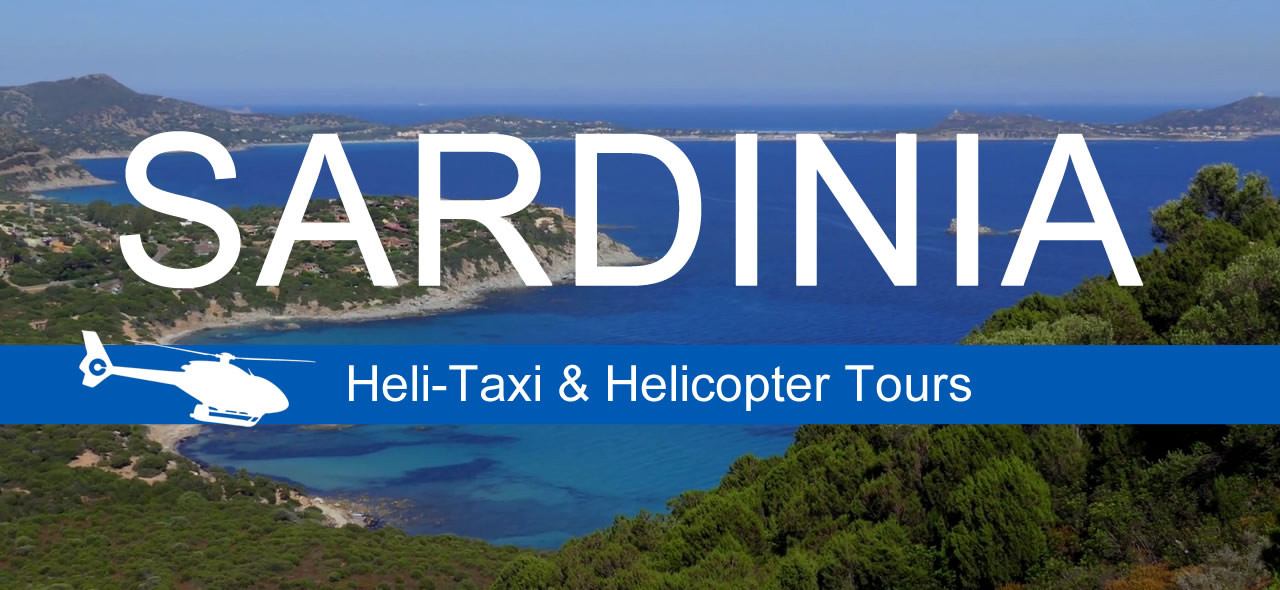 Sardinia - helicopter tours and heli-taxi booking