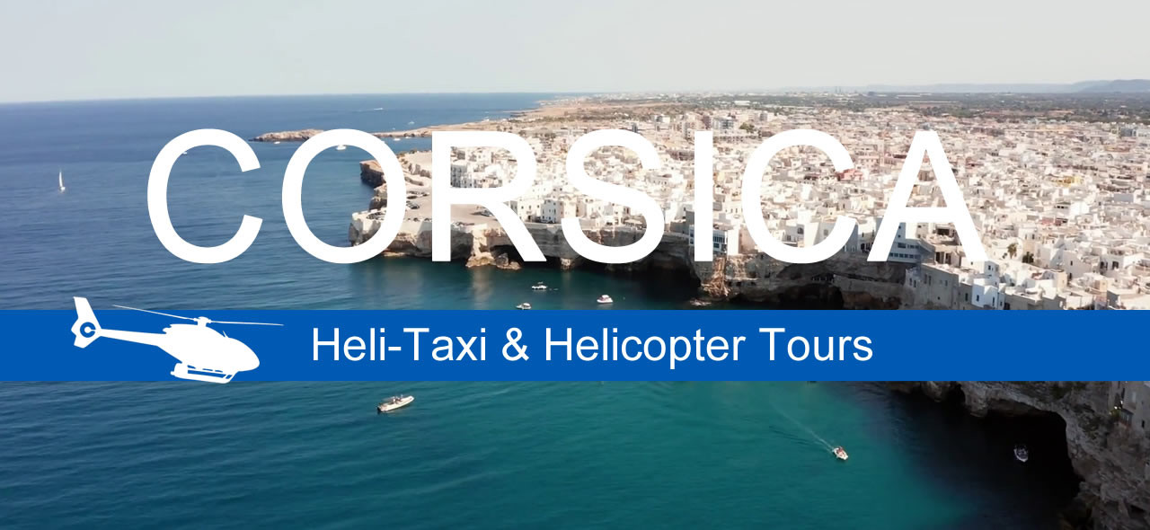 Corsica - helicopter tours and heli-taxi booking