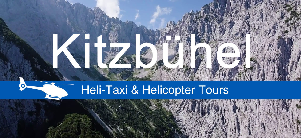 Kitzbühel - heli ski tranfsers and helicopter taxi booking